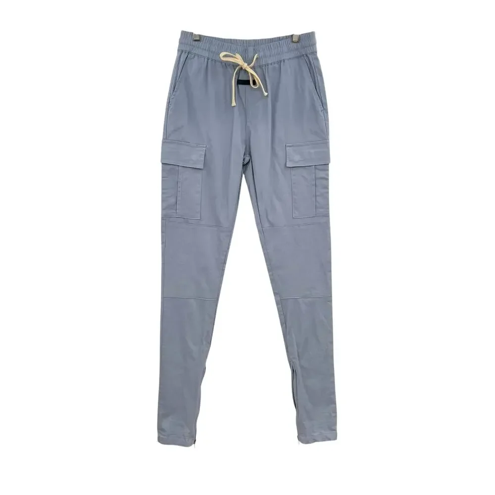BlackTailor V10 Cargo‎ Pants Joggers Drawstring Light Blue Gray Size 30